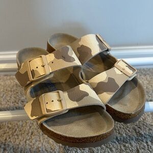 Camo Birkenstock Sandals
